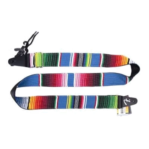 Гитарный ремень FENDER STRAP 2" SERAPE BLUE MULTI фото 3