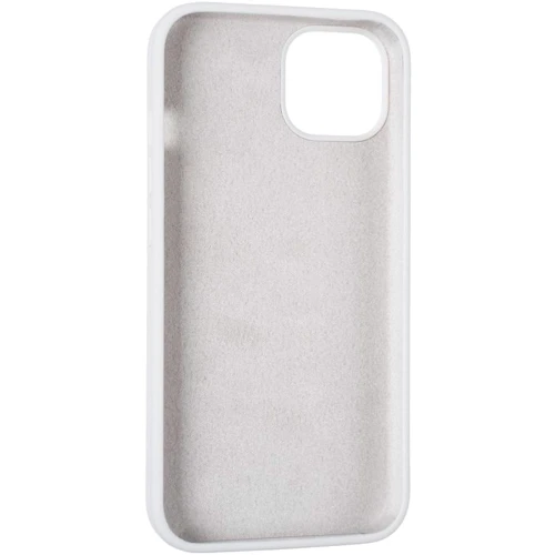 Чехол для iPhone TPU Silicone Case without Logo White for iPhone 13: Тип чехла накладка на заднюю часть