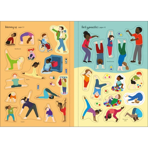 Little First Stickers Gymnastics / Перші маленькі наклейки Гімнастика: Кількість сторінок 32