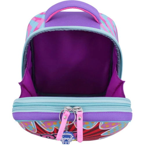 Рюкзак Bagland Turtle 17 л. фиолетовый 510 (0013466): Корпус рюкзака Каркасный