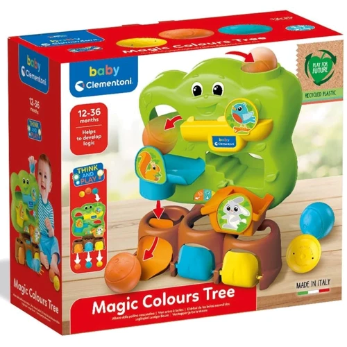 Ігровий розвиваючий центр Clementoni Magic Colour Tree (17687) фото 4