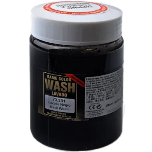 Змивка Vallejo Game Color: Відтінок чорної сажі (VLJ73301)