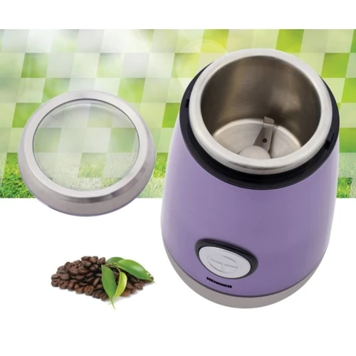 Кофемолка Heinner HCG-150MOV: Резервуар для молотого кофе Нет