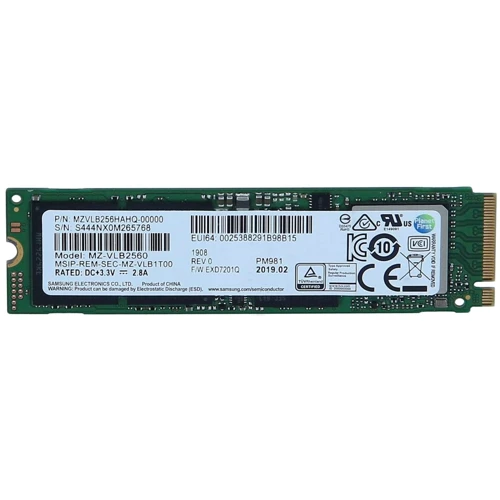Samsung PM981 256 GB (MZVLB256HAHQ)