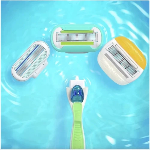 Gillette Venus Embrace Сменные касеты для бритья для женщин 8 шт: Вид Сменные кассеты