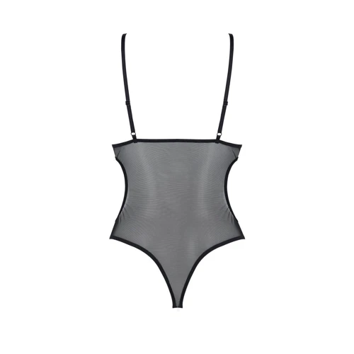 Боди с ажурным лифом Christa Body black XXL/XXXL — Passion
