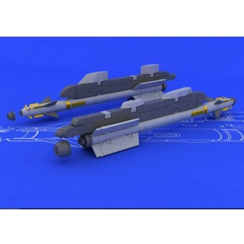 Смоляной набор Eduard 1/48 Управляемая ракета класса воздух-воздух R-73 / AA-11 Archer (Tamiya) EDU-648071