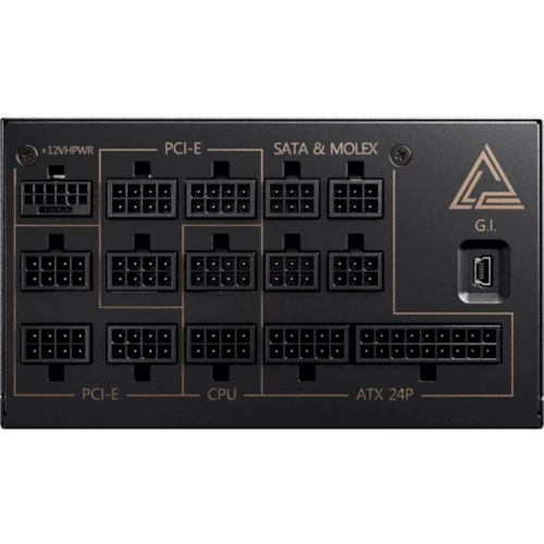 Блок питания MSI 1300W (MEG AI1300P PCIE5): Модульные (съемные) кабеля Есть