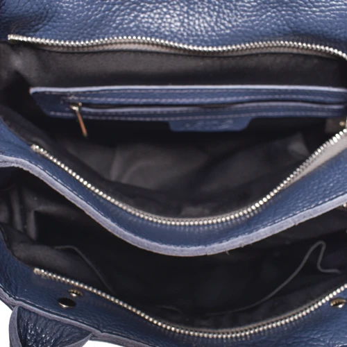 Женская сумка-мешок ARTiS Bags голубая (1729920): Фактура Матовая, Зернистая