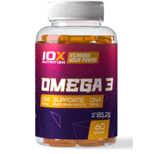 10XNutrition Omega 3 Омега 3 60 гелевых капсул