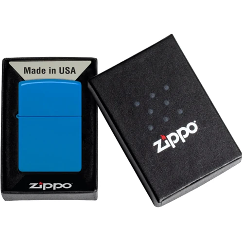 Запальничка Zippo Regular Sky Blue Matte 48628: Виробник Zippo