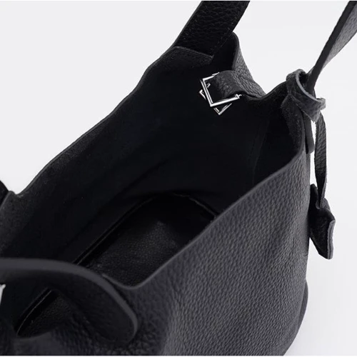 Женская сумка шоппер Keizer черная (K1618bl-black): Тип ручки С двумя ручками, Короткая ручка