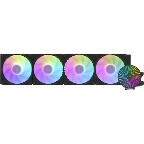 Кулер DarkFlash Radiant DC 480 ARGB Black: Рівень шуму, dB 16-30.15
