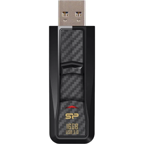 USB-флешка Silicon Power 16GB Blaze B50 USB 3.0 Black (SP016GBUF3B50V1K)