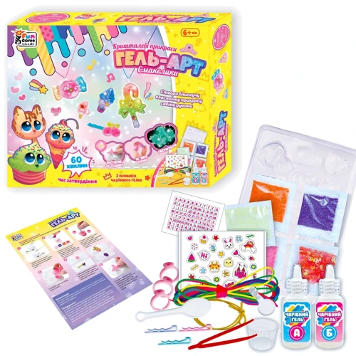 Набор Гель Арт 4FUN Game Club Вкусняшки (41614): Производитель 4FUN Game Club