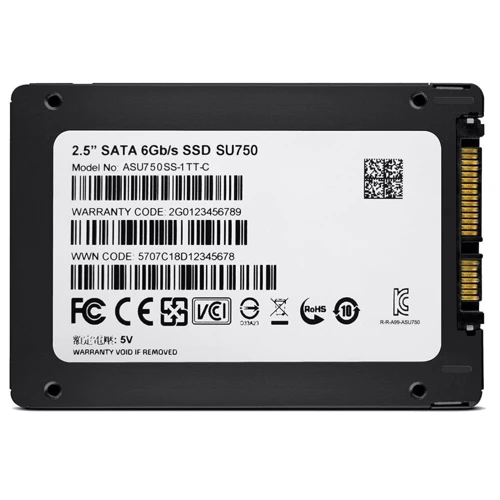 ADATA Ultimate SU750 256 GB (ASU750SS-256GT-C): Форм-фактор 2.5"