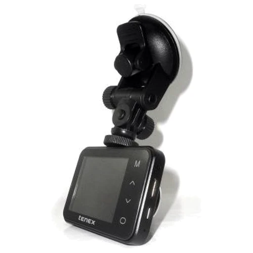 Tenex DVR-640 FHD Light: Оснащение аккумулятор, дисплей, микрофон, печать даты и времени на видео