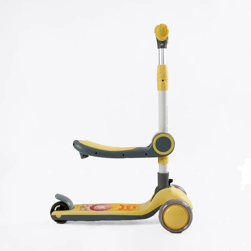 Самокат триколісний з сидінням Skyper JT-38754: Кількість коліс 3