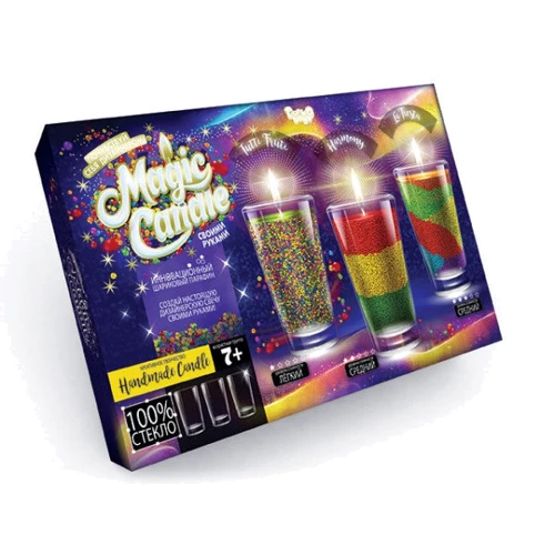 Парафиновые свечи с кристаллами MAGIC CANDLE CRYSTAL (7320DT): Возраст от 5-ти лет