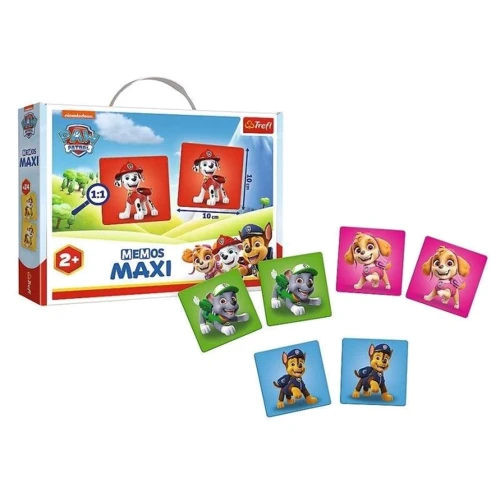 Настольная игра Trefl Мемос MAXI Щенячий патруль