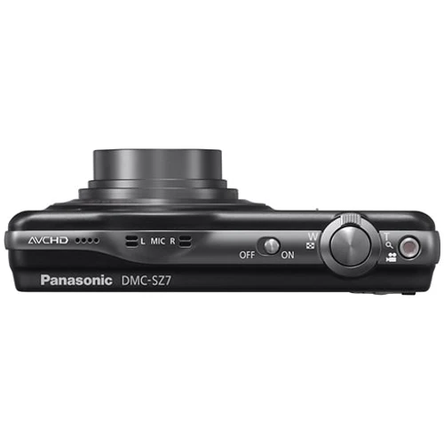 Panasonic Lumix DMC-SZ7 black: Количество эффективных мегапикселей 14.1