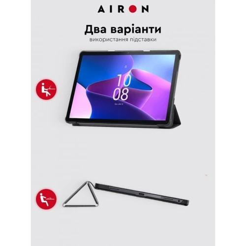Аксессуар для планшетных ПК Airon Premium Black for Lenovo Tab M10 TB328F (3rd Gen) 10.1 фото 6