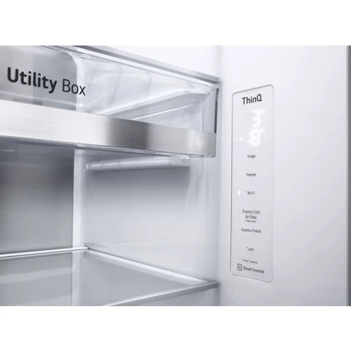 Холодильник Side-by-Side LG GC-Q257CBFV: Объем морозильной камеры, л 270