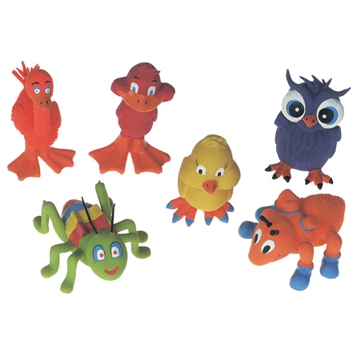 Игрушки для собак Flamingo Landanimal забавные зверьки из латекса 10х9.5х10.5 см (42974)