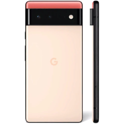 Смартфон Google Pixel 6 8/256GB Kinda Coral: Слот для карт памяти нет