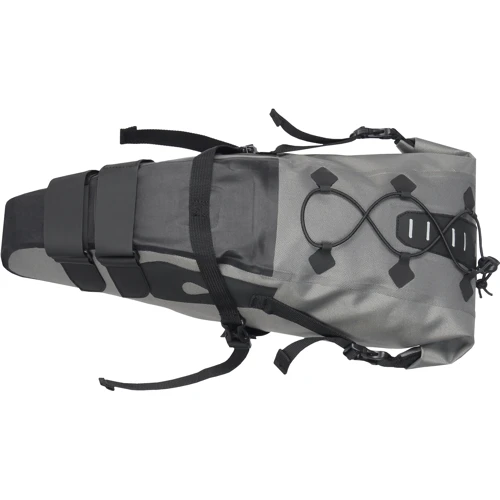 Велосумка Сумка подседельная туристическая Green Cycle Roll Top, 11л, серая с черным (BIB-45-80): Производитель Green Cycle