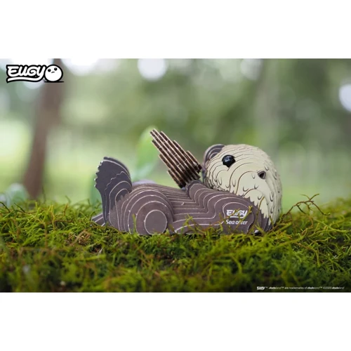 Сборная 3D модель Eugy Зоопарк: Морская выдра (XEG-060)