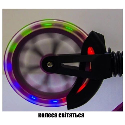 Самокат двухколесный Scale Sports SS-29 Розовый (421319354): Тип тормоза ручной
