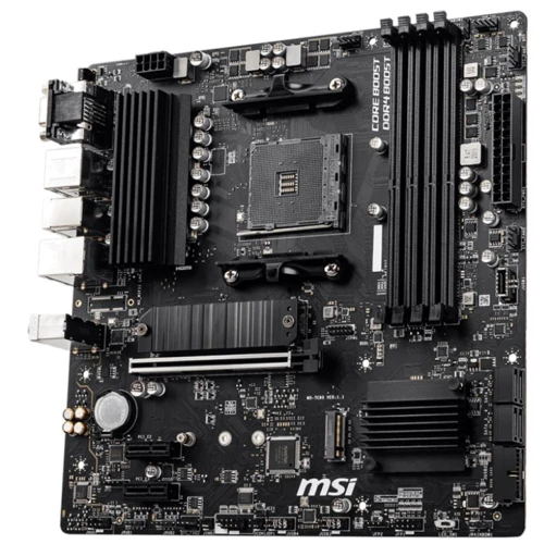 MSI B550M PRO-VDH: Разъемы на задней панели USB 2.0, USB 3.2 Gen 1