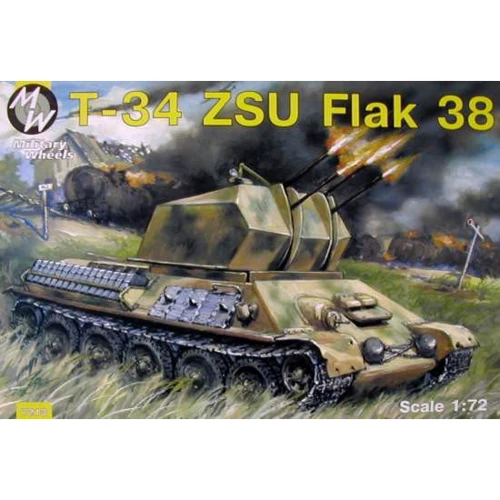 Самоходная зенитная установка ЗСУ-38 на базе танка T-34