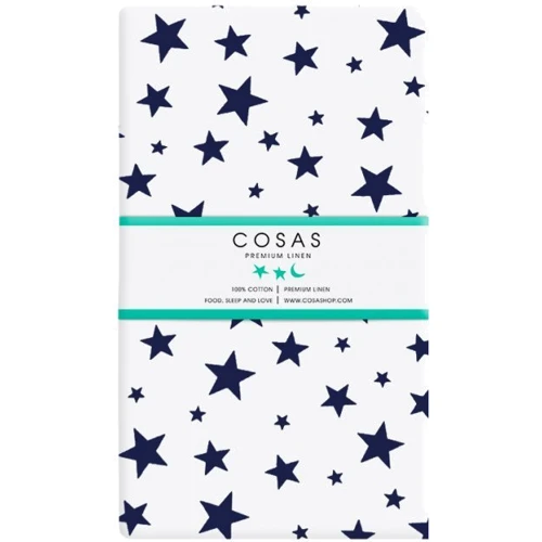 Набор простыней Cosas Zigzag red blue/Star blue white 120x60 см (4822052023877)