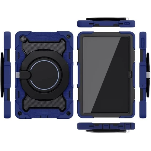 Аксесуар для планшетних ПК BeCover Armored Shockproof Case з Stand Blue для Lenovo Tab M10 Plus TB-125F (3rd Gen)/K10 Pro TB-226 10.61 (709926)