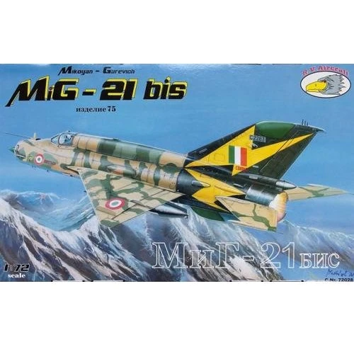 Модель R.V.Aircraft Истребитель Миг-21 бис (Изделие 75) (RVMP72028)