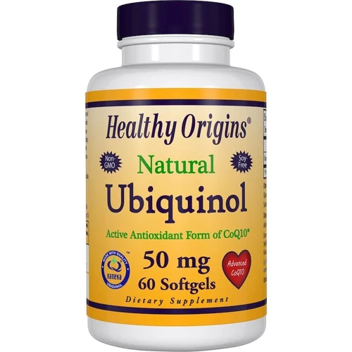 

Healthy Origins Ubiquinol ( Kaneka Q+ ) 50 mg 60 Softgels Убихинол