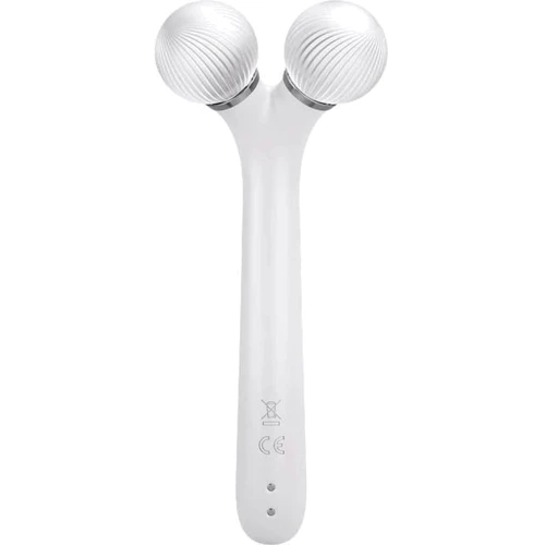 Масажер Звуковий ролик для обличчя GESKE Sonic Facial Roller 4 в 1 White (GK000040WH01)