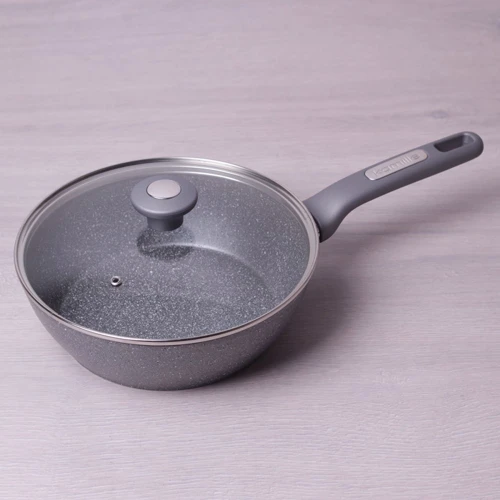 Сотейник Kamille 4275GR с крышкой: Диаметр, см 24