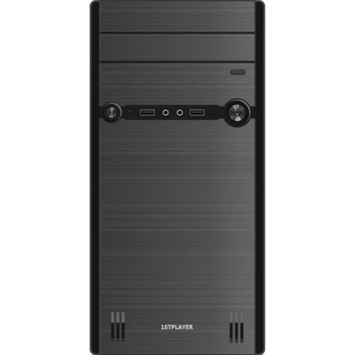 Корпус 1STPLAYER M5-450PLS Black 450W: Форм-фактор материнской платы Micro-ATX / Mini-ITX