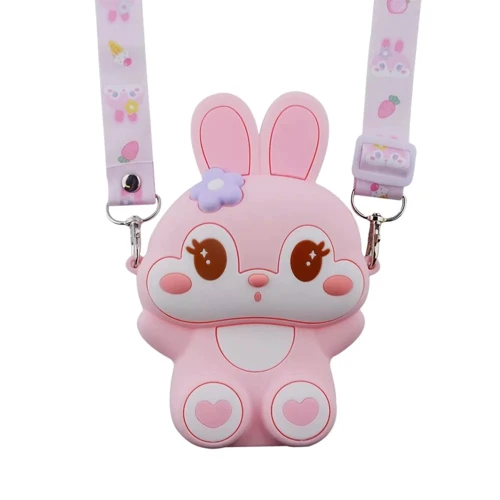 Сумка PRC на плече Rabbit 12.5x18x5 pink