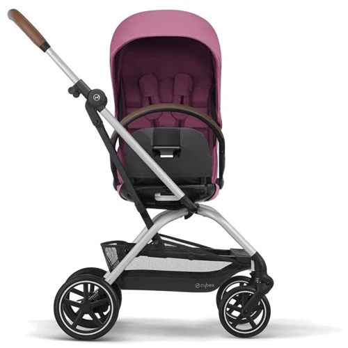 Прогулочная коляска Cybex Eezy S Twist+ 2 с бампером (SLV / Magnolia Pink): Количество блоков 1