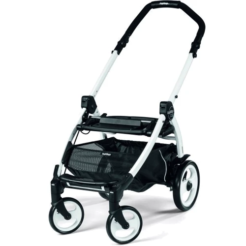 Коляска Peg-Perego прогулянкова Book Plus 51 Versilia Бежевий з білим Біле шасі (PACK05-00000000005): Кількість блоків 1