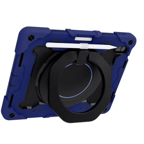 Аксессуар для iPad BeCover Armored Shockproof Case with Stand Blue for iPad 10.9 (2022 / 2024) / iPad 11 2025 (711924): Особенности держатель для стилуса, противоударный, Надежная защита от царапин и загрязнений, с подставкой
