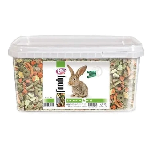 Полнорационный корм Lolopets для кролика 2 кг (LO-71261)