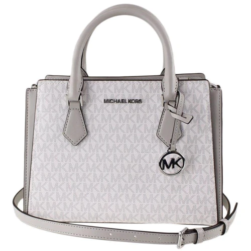 Жіноча сумка тоут Michael Kors світло-сіра (193599752594)