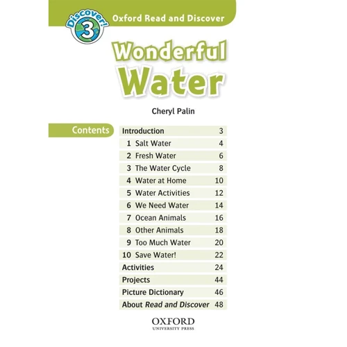 Oxford Read and Discover 3: Wonderful Water: Количество страниц 48