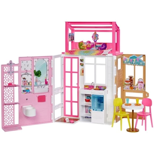 Портативний будиночок Barbie 2-поверховий (HCD47)