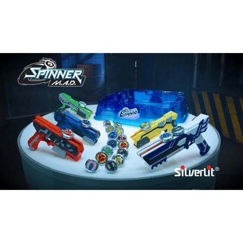 Игровой набор Spinner M.A.D. Бластер: Огненный шторм (86301)